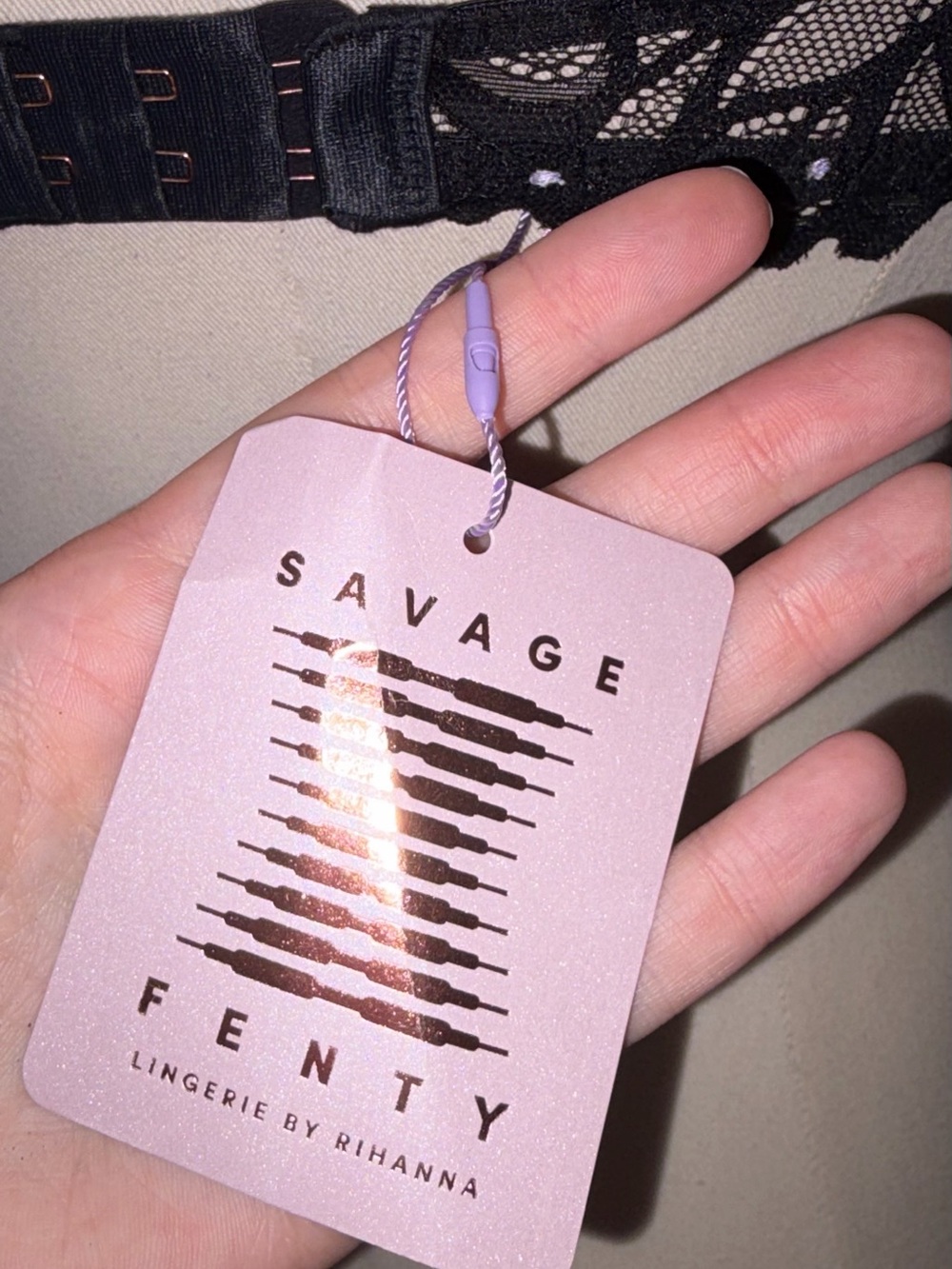 NWT-Savage X Fenty lace bra - Picture 4 of 5